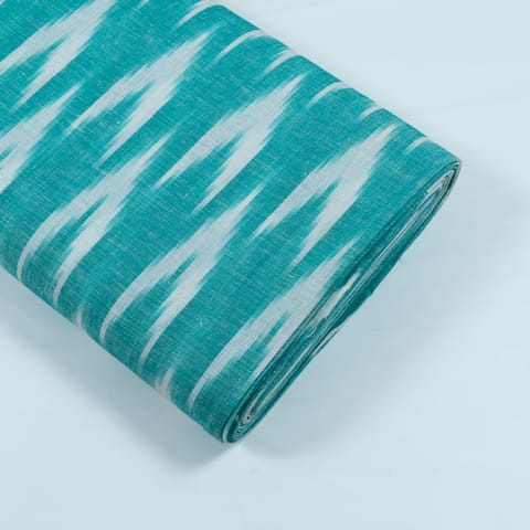 SKY BLUE WITH WHITE ARROY IKAT