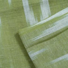 GREEN WITH WHITE  ARROY IKAT