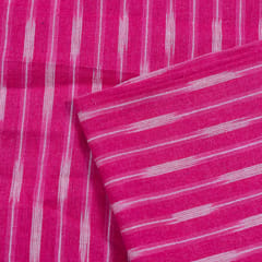 PINK WITH  WHITE STRIPES