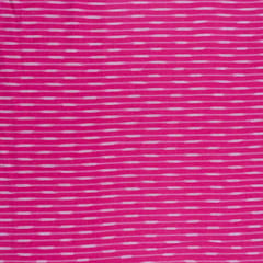 PINK WITH  WHITE STRIPES