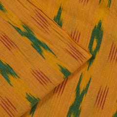 MUSTARD  WITH GREEN  IKAT