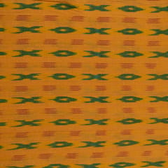 MUSTARD  WITH GREEN  IKAT