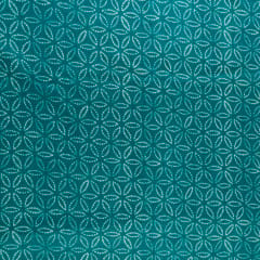 Firozi Color  Cotton Voil Bandhani Print (1.50Cm Piece)