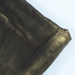 Black Color Shimmer Georgette Foil