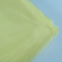 Lemon Color Poly Organza