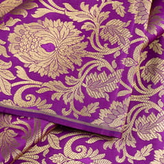 Purple Color Brocade