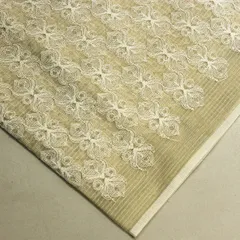 Kota Checks Embroidery(1 mtr cut piece)