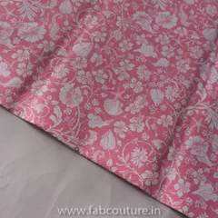Pink Color Printed Cotton Lycra