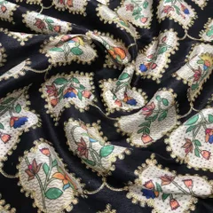 Bangalori Print Embroidery (1.4 Meter cut piece)