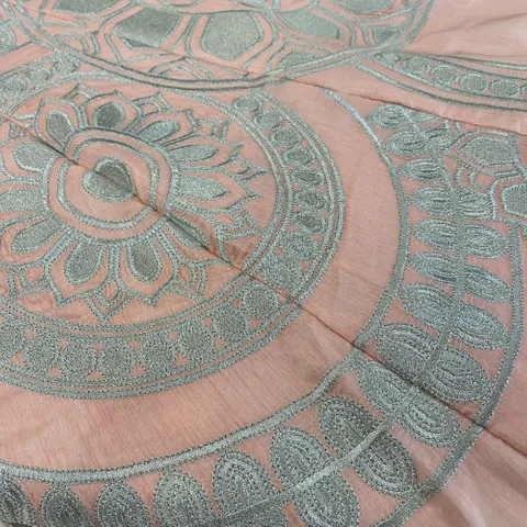 Monga Silk Kali Embroidery