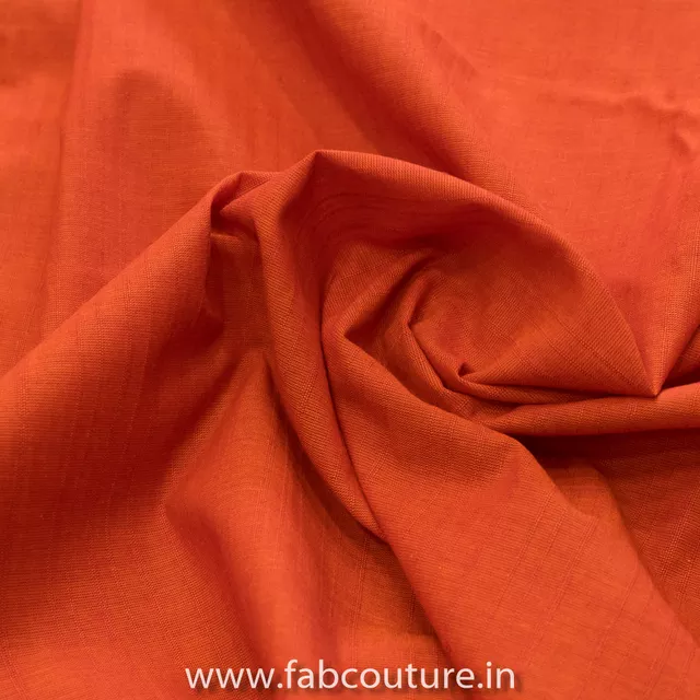 Red Cotton Rib Fabric