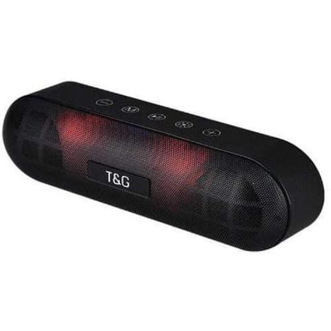T & G Double Bass Bluetooth Speaker Black