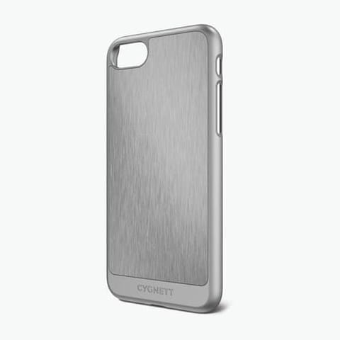 CYGNETT - UrbanShield Aluminium Inlay - iPhone 7 / 8 - Silver Grey