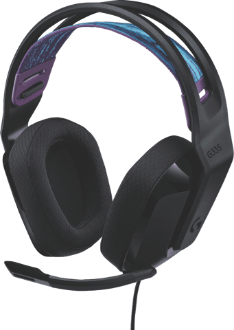 G335 Wired Gaming Headset (Black)