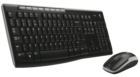 Logitech Wireless Mouse & Keyboard MK270R