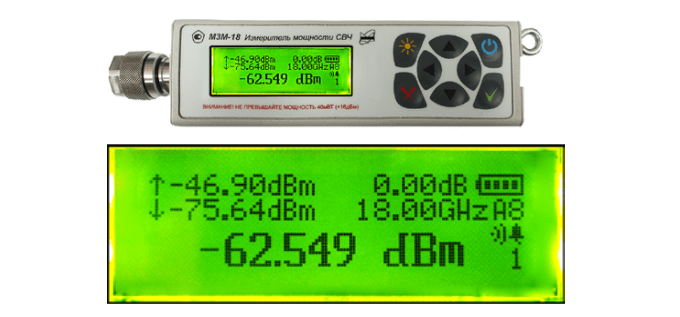 М3М-18-11 18GHz RF Power Meter