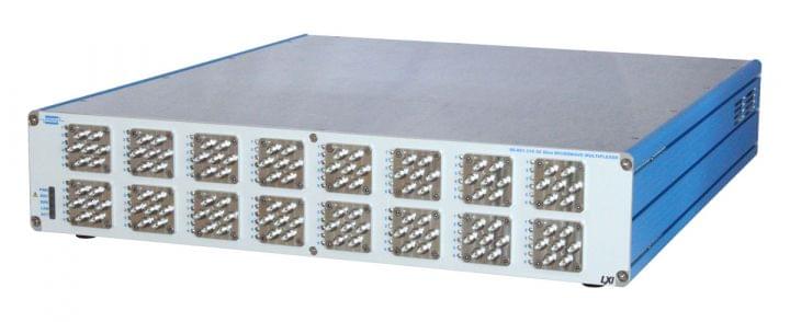LXI Microwave Multiplexer, 50Ohm 6-Channel 12-Bank 40GHz SMA-2.9 - 60-801-412