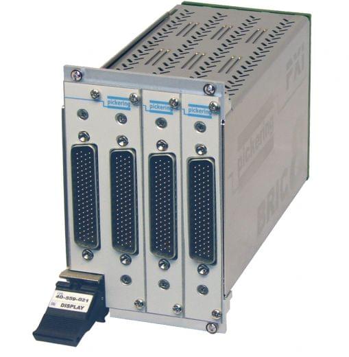 512x4,1-Pole,4-Slot BRIC,PXI Matrix(4sub-cards),40-559-401-512x4