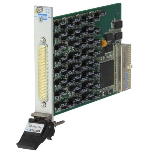 2 Ch +8 SPST Relays,2.5Ohm to 1.02kOhm,0.5W (10W SPST),PXI Resistor Module,40-294-121