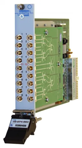 Single 8 to 1,3GHz,50Ohm,PXI RF Multiplexer,SMB, 40-874-001