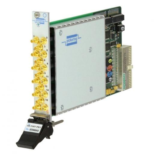 16 to 1,1GHz,75Ohm,PXI Multiplexer,SMB, 40-747-751