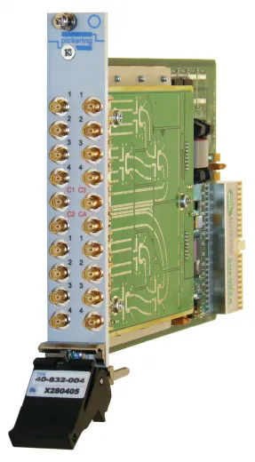Single 4 to 1,3GHz,75Ohm,PXI RF Multiplexer,SMB, 40-832-001