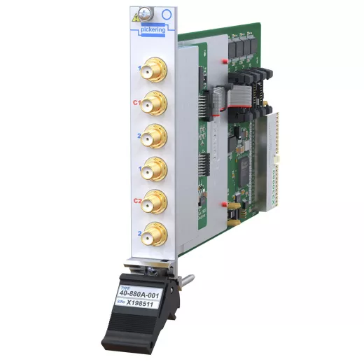 Dual,SPDT,10MHz-8GHz50Ohm,SMA, PXI RF Switch,Terminated, 40-880A-001