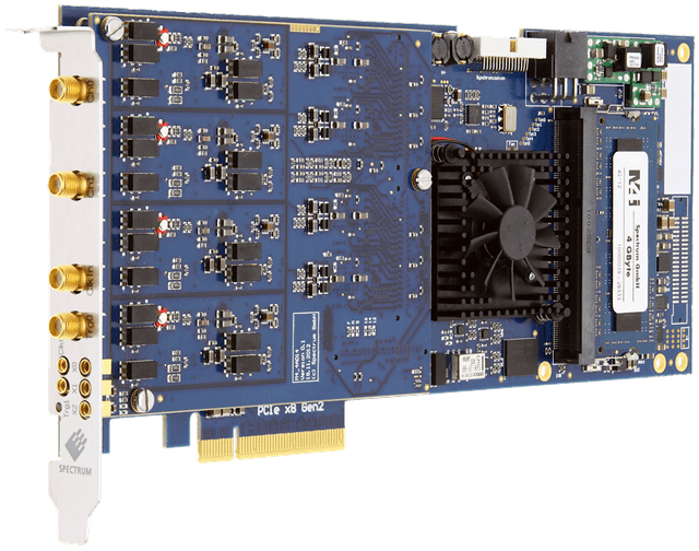 2Ch,14 Bit,250 MHz,500 MS/s,PCI Express x8, Digitizer, M4i.4450-x8