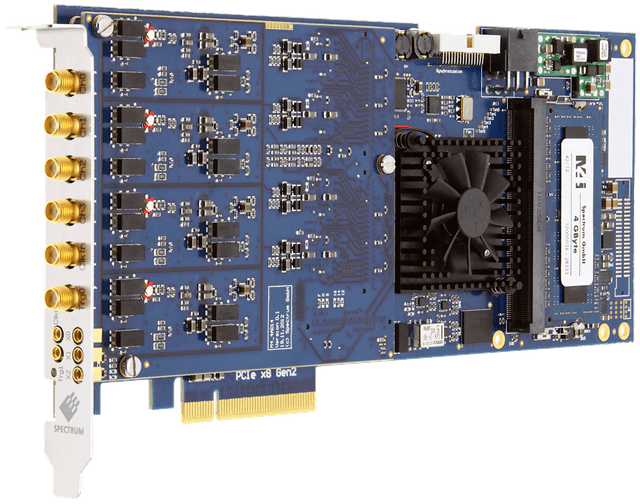 4Ch,16 Bit,125 MHz,250 MS/s,PCI Express x8, Digitizer, M4i.4421-x8