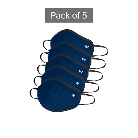 SUPERMASK W95 Plus Reusable Outdoor Respirator - POPCORN BLUE Pack Of 5