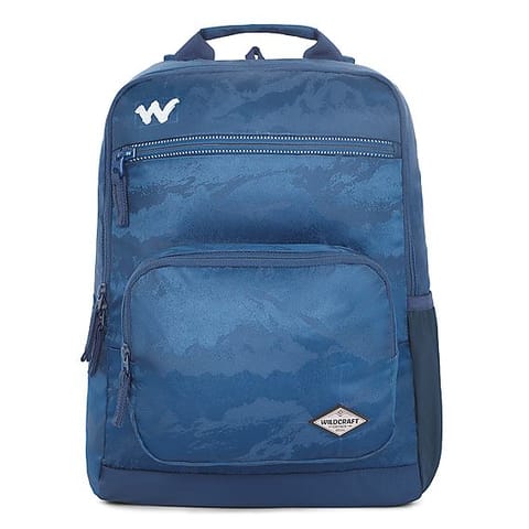 WILDCRAFT EVO (BOX/MINI) JACQUARD LAPTOP BAG (BLUE)