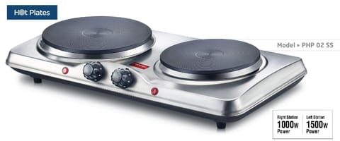 Prestige - Hot Plates Electric Stove -PHP 02 SS