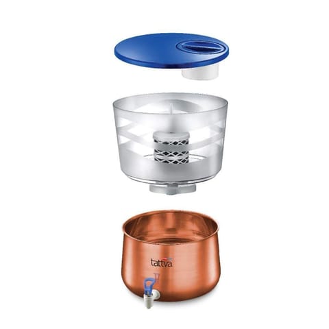 Prestige - TTK  Tattva 2.1 Copper 16-Liter Water Purifier (Brown)