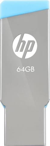 HP v301w 64 GB Pen Drive (Silver)