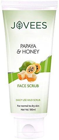 Jovees Facial Scrub, Papaya and Honey