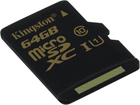 Kingston 64 GB MicroSDXC Class 10 90 MB/S Memory Card