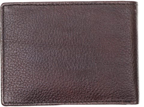 Genuine Leather Slim Wallet Black_NDM Genuine Leather Slim Wallet Brown