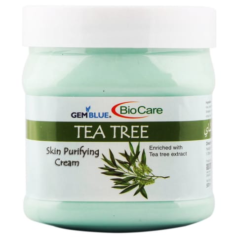 GEMBLUE BioCare Tea Tree Body and Face Cream Skin Purifying Cream (500 ml)