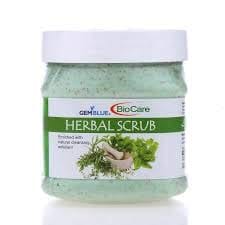 GEMBLUE BioCare Herbal Face and Body Scrub Enrinched with Natural Cleansing exfoliant (500 ML)