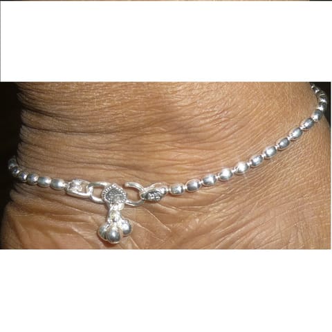 Ankit Collection Sterling Silver Anklet (Pack of 2)