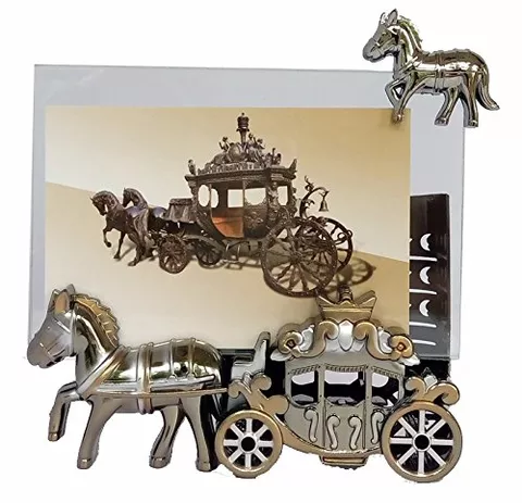 Horse Carriage Photo Frame