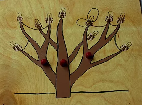 Jnanamudra Montessori Botany Roots Puzzle