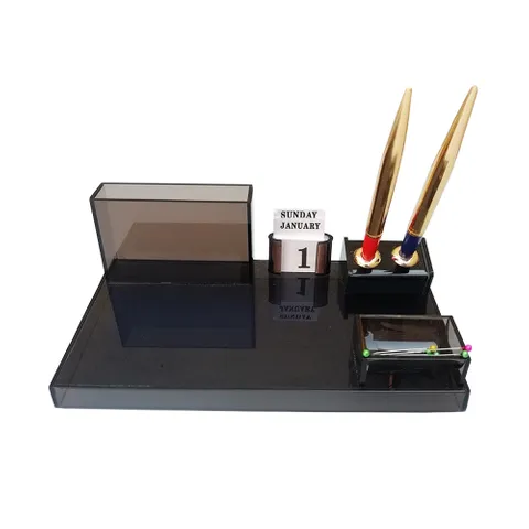 Panku Plastic Pen Stand For Office And Study Table