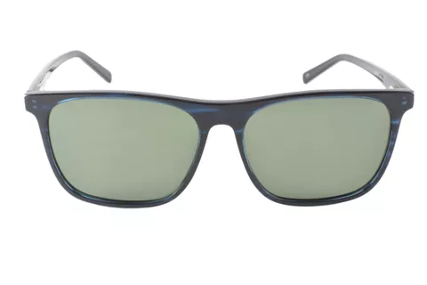 iZoom YC-5003-C3 Black Green Wayfarer Medium Size 55 Men & Women Sunglasses