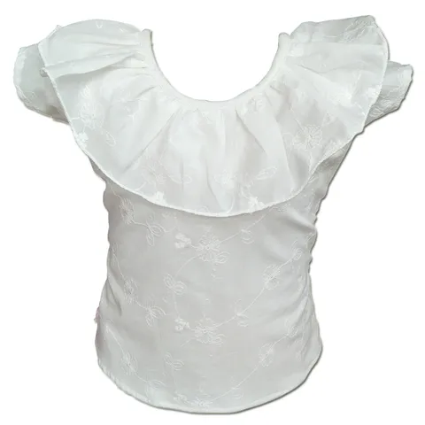 LaOcchi White Embroideried Top