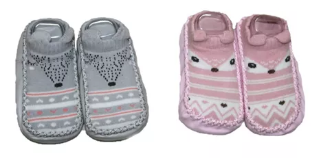 Krivi Kids Set of 2 Multi-Color Woolen Booties/Shoes For Baby Boy's & Baby Girl's.