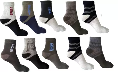 ( pack of 10) Ankle Cotton Sports socks for man Woman