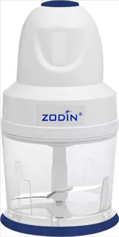 Zodin Chopper And Blender 250Watts White and blue