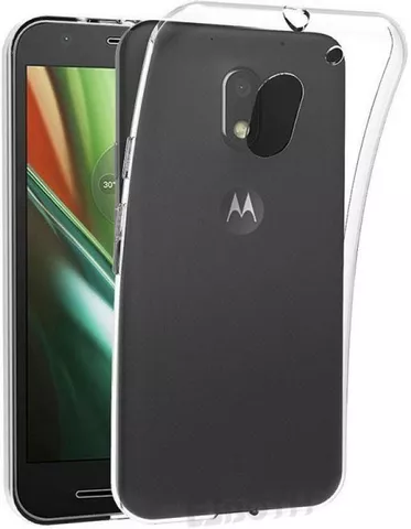 Foncase Back Cover for Motorola Moto E3 Power (Transparent, Flexible Case)