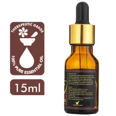 Cedarwood Essential Oil (100% Pure and Natural) - 15ml